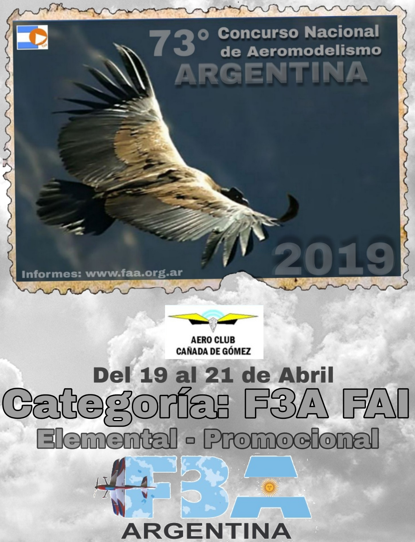 73° Concurso Nacional de Aeromodelismo 2019 – Acrobacia F3A