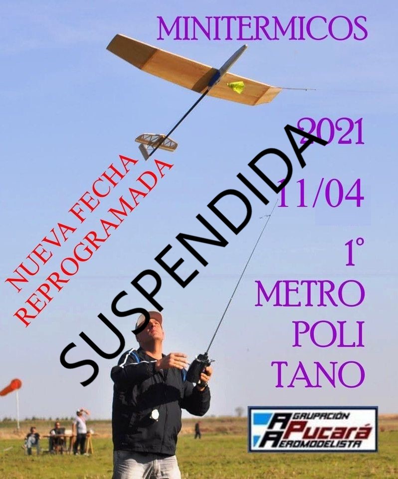 SUSPENDIDA – 1° Fecha del Metropolitano 2021 de Minitermicos en el Pucará – Bs. As.