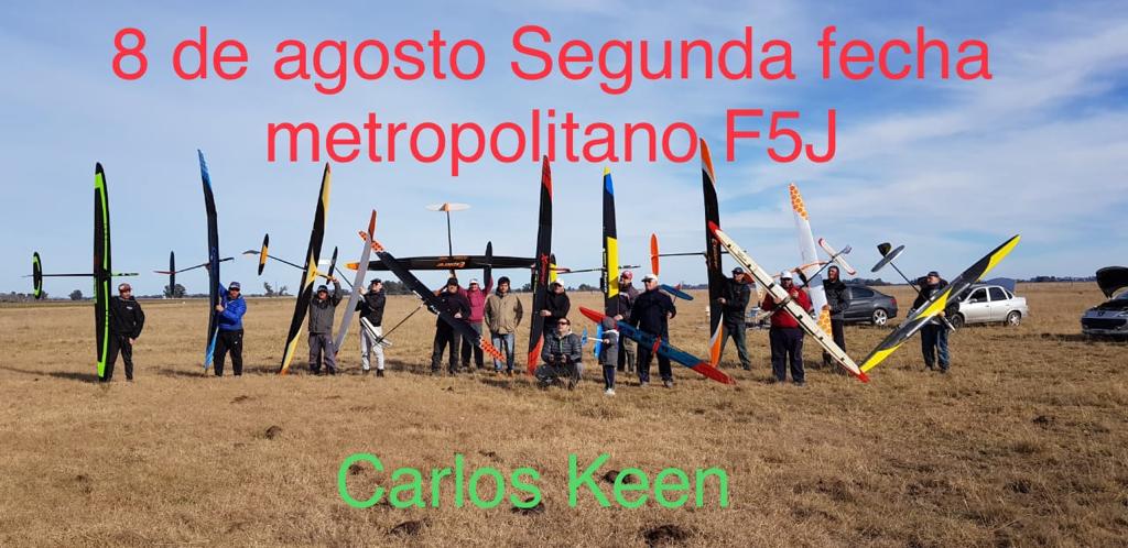 2° Fecha Campeonato Metropolitano F5J FAI – Carlos Keen – Pcia. de Bs. As. – 08/08/2021