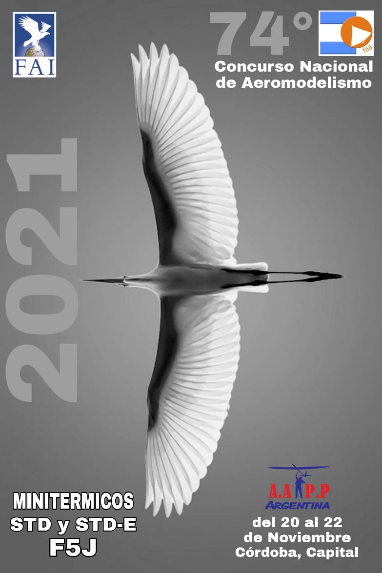 74° Concurso Nacional de Planeadores RC 2021 – AAPP Córdoba – Capital – 20 al 22/11/2021