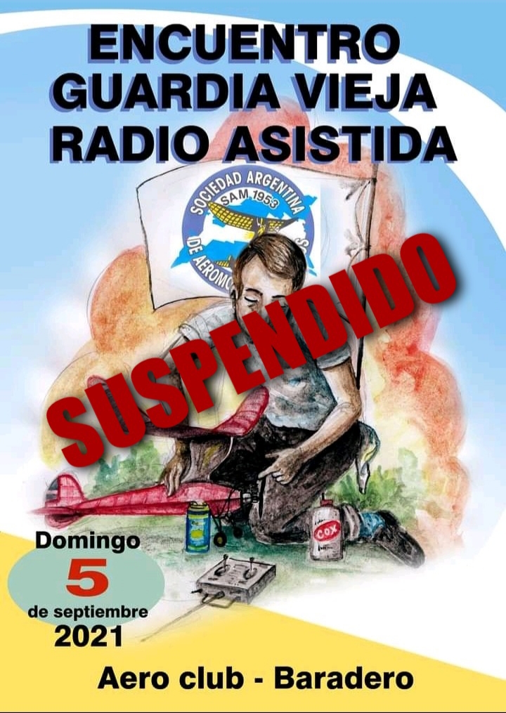 SUSPENDIDO – Encuentro de Guardia Vieja Radio Asistida en el Aeroclub Baradero de la Pcia. Bs. As. – 05/09/2021