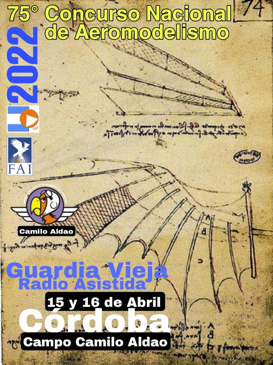 Crónica del 75° Concurso Nacional de Guardia Vieja Radio Asistida 2022 – Camilo Aldao, Córdoba