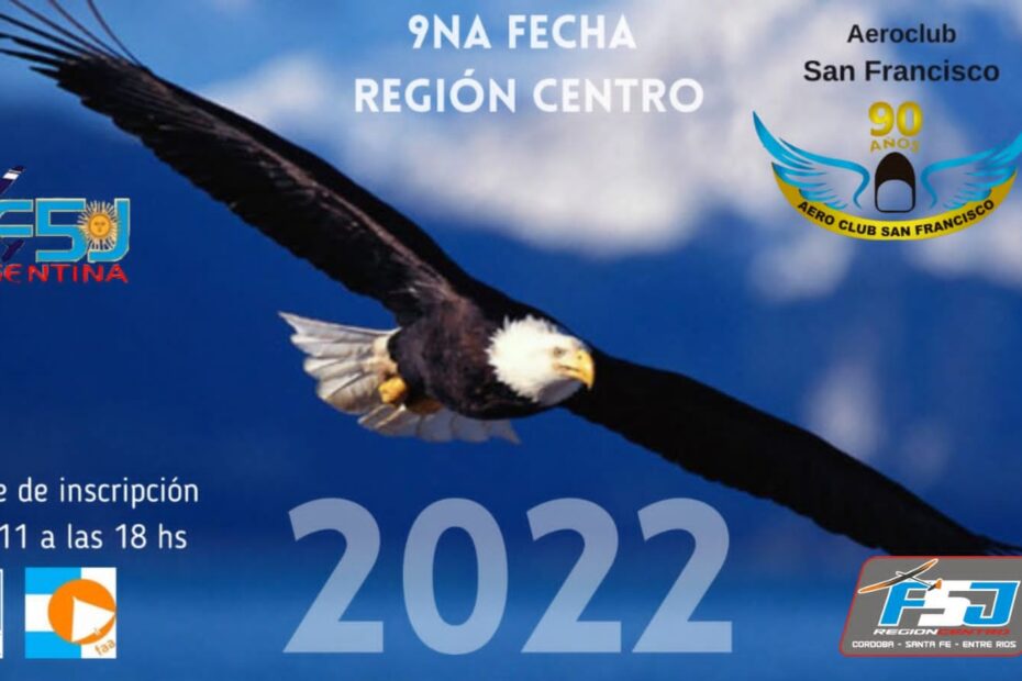 FINAL Campeonato Región Centro de F5J FAI 2022 – Aeroclub San Francisco – Córdoba – 27/11/2022 – REPROGRAMADA