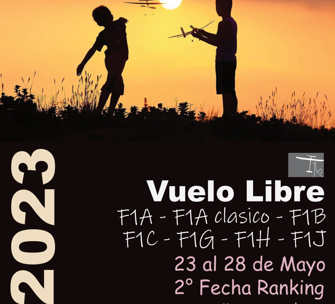 RESULTADOS – 76° Concurso Nacional de Aeromodelismo – 2° y 3° Fecha Camp. Arg. y 2° Selectivo F1ABC – Lavalle – Mendoza – 23 al 28/05/2023