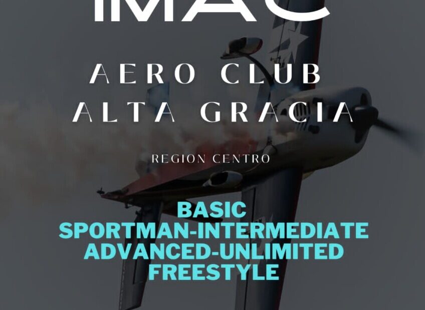RESULTADOS e INFORME 2° Fecha IMAC ARGENTINA – Aeroclub Alta Gracia – Córdoba – 09 al 11/06/2023