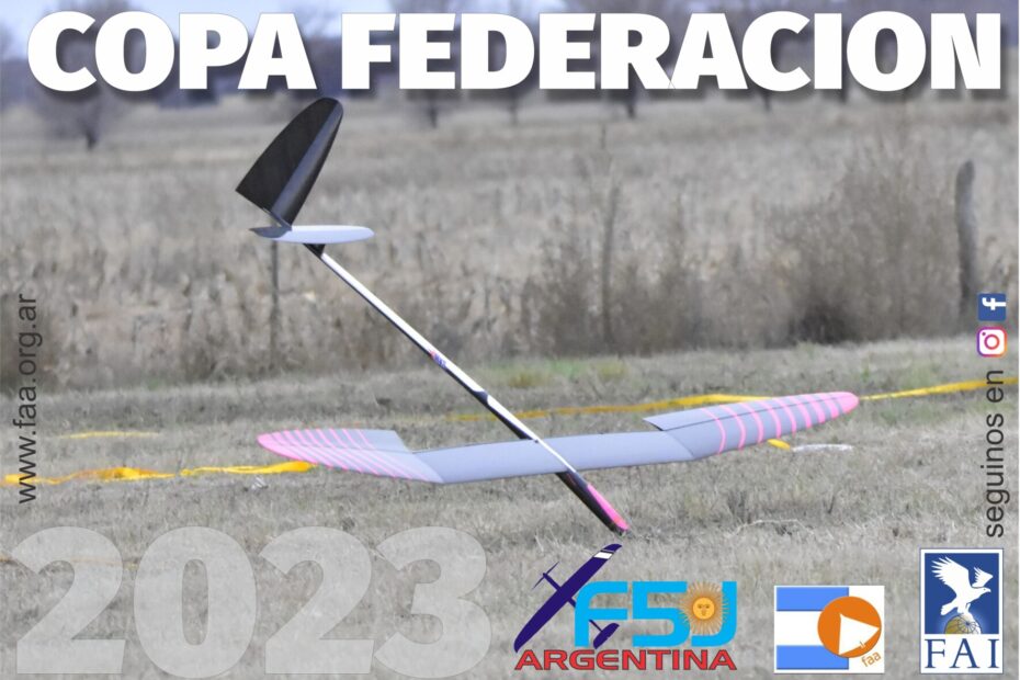 RESULTADOS Campeonato disputadas 5 fechas de la Copa Federación de F5J 2023