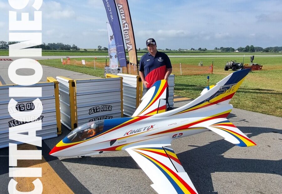 Federico Cereseto ganó el premio “TOP GUN” en el Jets Over Kentucky en EEUU