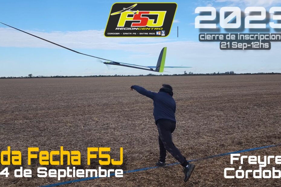 2° Fecha F5J Campeonato Región Centro – Freyre – Pcia. Córdoba – 24/09/23