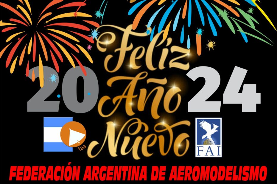 Feliz Año Nuevo 2024 les desea FAA