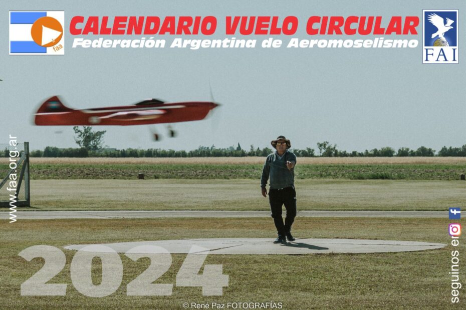 Cronograma Calendario Vuelo Circular Comandado FAA 2024
